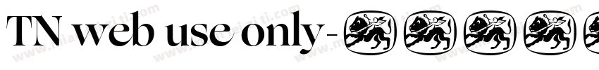 TN web use only字体转换